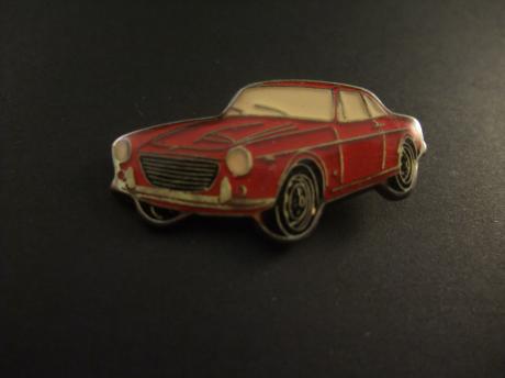 FIAT 1600 S Coupé oldtimer rood